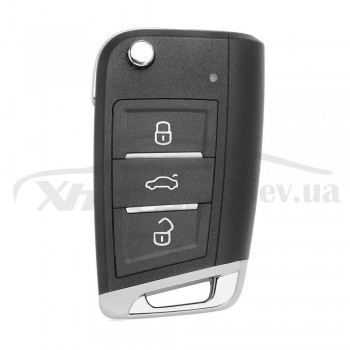 Ключ универсальный выкидной XEMQB1EN 3 but Xhorse-VVDI